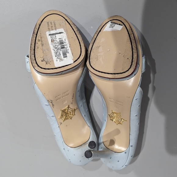 Charlotte Olympia Christine Platform sandal - size 39 - skyblue - Picture 8 of 11